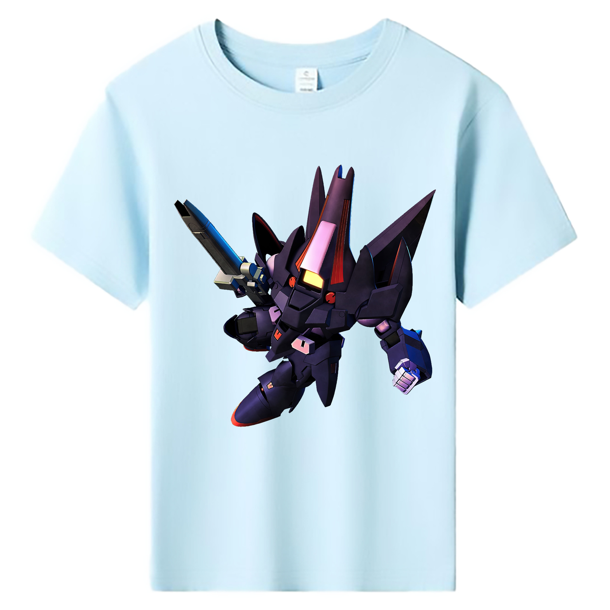 （画像用） 機動戦士ガンダム Mobile Suit Gundam 綿100％キッズTシャツ（フロントプリント）